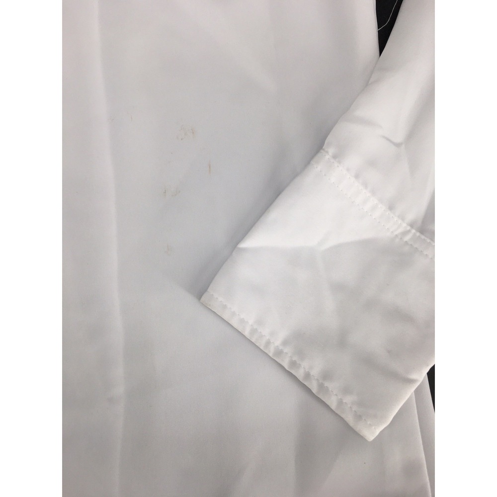 Vintage Lavana Western Shirt Pearl Snap‎ Microfiber Large USA Made White - Picture 6 of 6